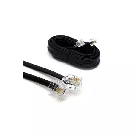 Cable RJ11 15M Modem Téléphone CRJ11_15M - 1