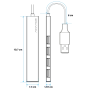 HUB Advance HUB-405AL 4 Ports USB 3.0 HUBADHUB-405AL - 1