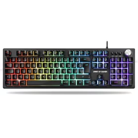 Clavier Spirit of Gamer Semi-Mécanique PRO K7 RGB CLSOGCLA-PK7 - 1