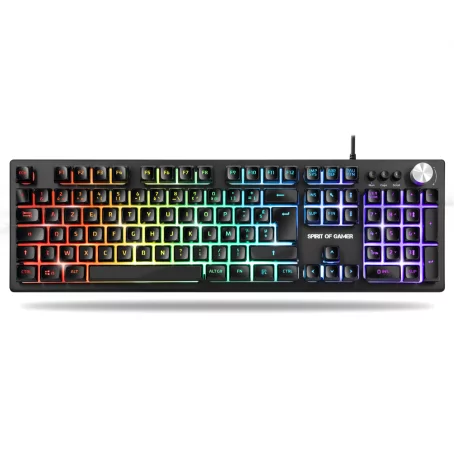 Clavier Spirit of Gamer Semi-Mécanique PRO K7 RGB CLSOGCLA-PK7 - 1