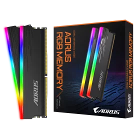 DDR4 Gigabyte AORUS Kit 16Go 2x8Go 3333Mhz CL18 1.35V LED RGB DDR4_16_AO_1814946 - 2