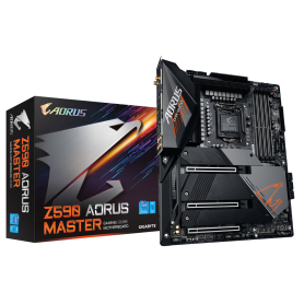 Carte Mère Gigabyte Z590 AORUS MASTER ATX LGA1200 DDR4 USB3.2 Wifi AX CMGZ590-MASTER - 1