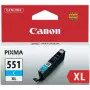 Cartouche Canon CLI 551 XL Cyan CARTCLI551XL-C - 1