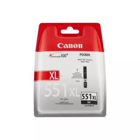 Cartouche Canon CLI 551 XL BK Noir CARTCLI551XL-BK - 1