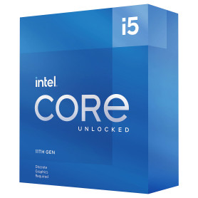 Processeur Intel Core i5 11600KF 3.9/4.9Ghz 12Mo 6Core LGA1200 125W 1200-CI5-11600KF - 1