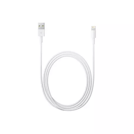 Cable USB vers Lightning Apple 2M Blanc pour iPhone/iPad CAUSB_AP-MD819ZM/A - 1