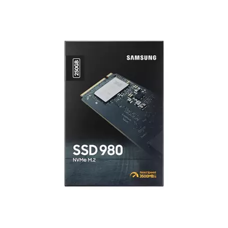 SSD 250Go Samsung 980 MZ-V8V250BW M.2 NVMe 2900Mo/s 1300Mo/s