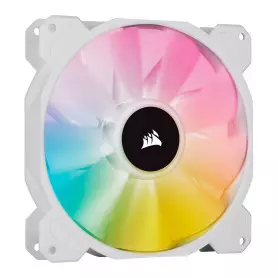 Ventilateur Corsair iCUE SP140 RGB ELITE Blanc 140 mm VENCOSP140RGBE-W - 2