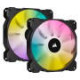 Ventilateur Corsair iCUE SP140 RGB ELITE Dual Pack 140 mm VENCOSP140RGBE-X2 - 1