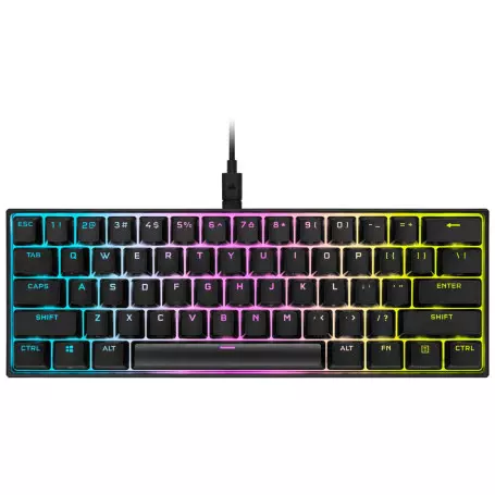 Clavier Gaming Corsair K65 RGB MINI (Cherry MX Red) CLCOK65MINI-RED - 1