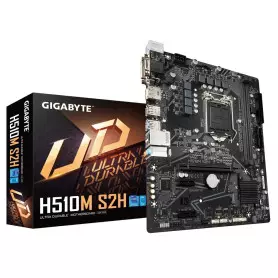 Carte Mère Gigabyte H510M-S2H mATX LGA1200 DDR4 USB3.2 M.2 HDMI CMGH510M-S2H - 1