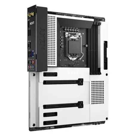 Carte Mère NZXT N7 Z490 WHITE ATX LGA1200 DDR4 USB3.2 M.2 Wifi AX CMNZN7-Z49XT-W1 - 1