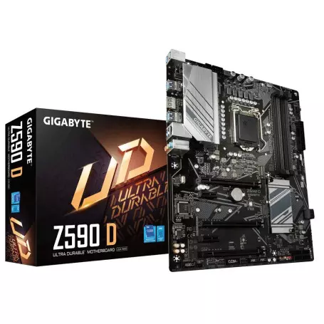 Carte Mère Gigabyte Z590 D ATX LGA1200 DDR4 USB3.2 CMGZ590D - 1