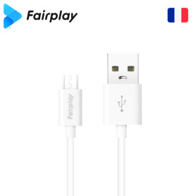 Câble USB-C 1m charge rapide 3A +Data