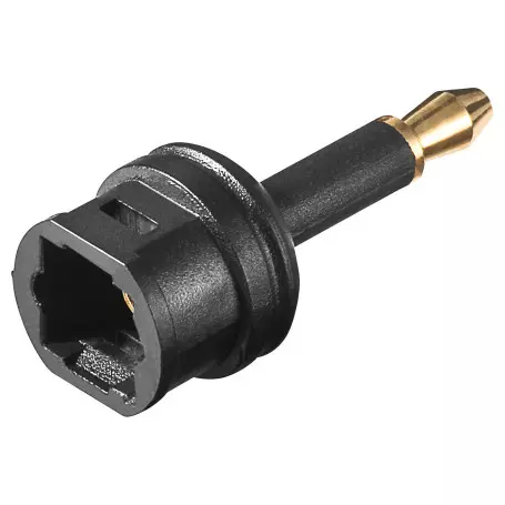 Adaptateur Audio Optique LogiLink Toslink vers Jack 3.5mm Male