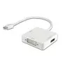 Adaptateur Mini DisplayPort 1.2 Male vers HDMI / DVI / DP ADMDP/M-HDMI/F+DVI - 1