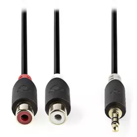 Adaptateur RCA vers Jack 3.5 mm Stéréo Mâle - Femelle Audio Casque