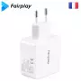 Alimentation Secteur 220V vers USB-C USB-A PD 30W Fairplay MONZA ALIMUSBFP-MNZ-02 - 1