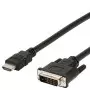 Cable DVI-D 24+1 vers HDMI M/M 1M CADVIHDMI1.0M - 1