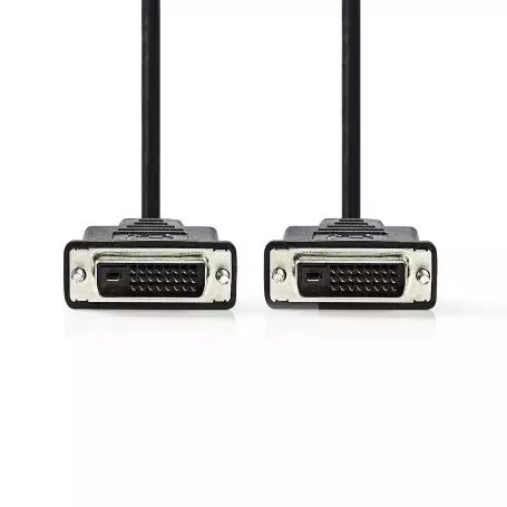 Cable DVI-D 24+1 Dual Link M/M 5M Blindé CADVI5M - 1