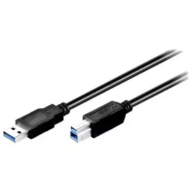 Cable USB 3.0 A vers B 1m CAUSB3_A/B_1M - 1