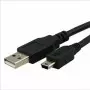 Cable USB 2.0 A vers B mini 5P 1m CAUSB_A/B_5P_1M - 1