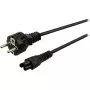 Cable Alimentation PC 220V Trèfle 1.8m CAALIM-TREFLE - 1