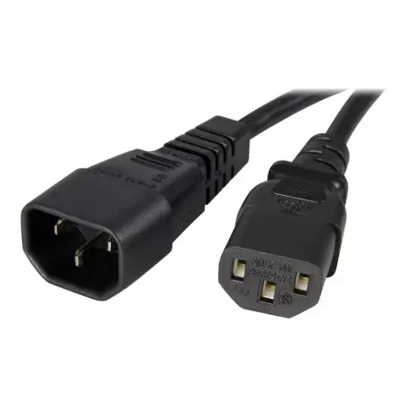 Cable d'alimentation IEC 320 M/F 2M CAALIMMF2M - 1