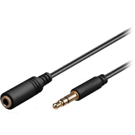Rallonge Cable Audio Jack 3.5mm Male/Femelle 5m CAJACKM/F5M - 1