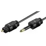 Cable Audio Optique Toslink Male vers Jack 3.5mm Male 2.0M CAOP-JACK_2.0M - 1