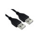 Cable USB 2.0 A/A Male vers Male 1M CAUSB_A/A_1M - 1