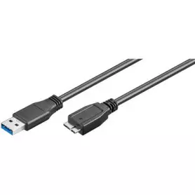 Cable USB 3.0 A vers B micro 2m CAUSB3_A/BMIC_2.0 - 1