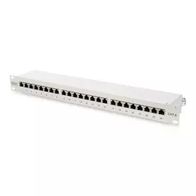 Panneau de Brassage Digitus 1U 19" CAT6E Blindé 24 x RJ45 DN-91624S BAIE_DN91624S - 1