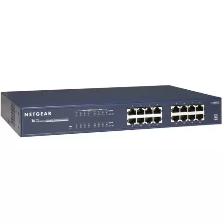 Switch RJ45 Netgear JGS516-200EUS 10/100/1000 Mbps 16 Ports Rackable SW_NE-JGS516-200EU - 1