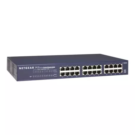 Switch RJ45 Netgear JGS524-200EUS 10/100/1000 Mbps 24 Ports Rackable SW_NE-JGS524-200EU - 1