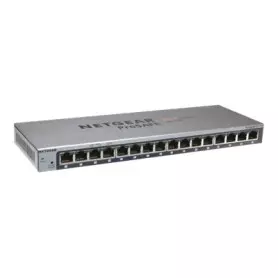 Switch RJ45 Netgear GS116E-200PES 10/100/1000 Mbps 16 Ports SW_NE-GS116E-200PE - 1