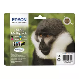 Cartouche Epson T0895 Noir + 3 Couleurs SX105/110/205/400 CARTEPT0895 - 1