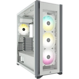 Boitier Corsair iCUE 7000X RGB Tempered Blanc E-ATX USB 3.1 Type C BTCO7000X-RGB-WH - 2