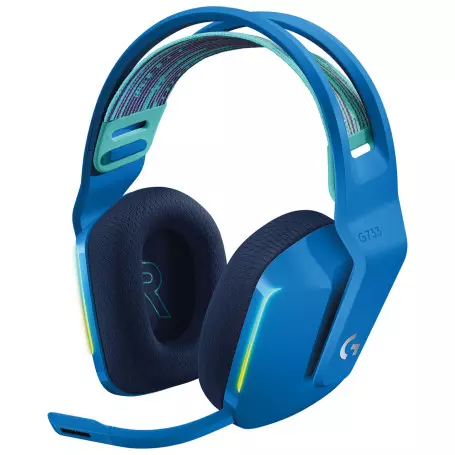 Micro Casque Logitech G733 Lightspeed Gaming Bleu MICLOG733-BLEU - 2