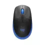 Souris Logitech Wireless Mouse M190 Bleu SOLOM190-BLEU - 2