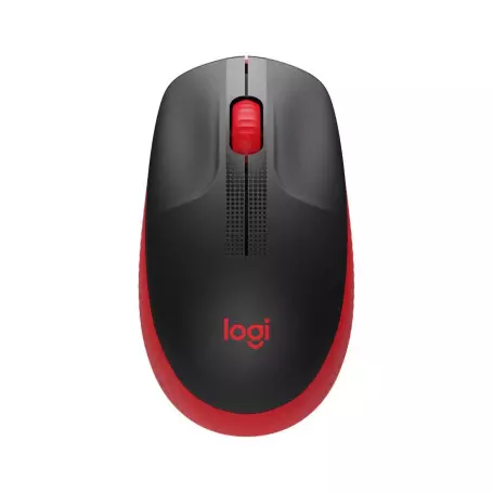 Souris Logitech Wireless Mouse M190 Rouge SOLOM190-RED - 2