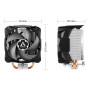 Ventilateur Arctic Freezer A13 X CO 150W AMD AM4 - 7