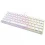 Clavier Gaming Corsair K65 RGB MINI Blanc (Cherry MX Red) - 4