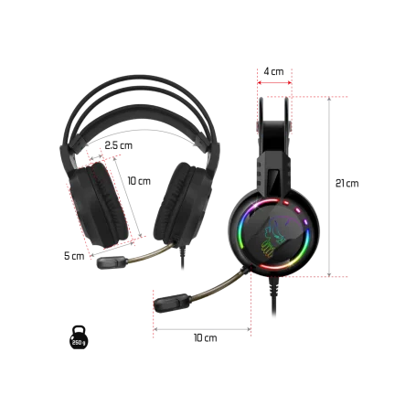 Casque gamer avec micro pour PS5 XBOX PS4 SWITCH PC
