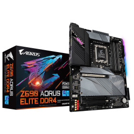 Carte Mère Gigabyte Z690 AORUS ELITE DDR4 ATX LGA1700 DDR4 USB3.2 - 1