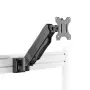 Kit Rail de fixation Slatwall Blanc KIMEX avec support à bras 1 Ecran - 4