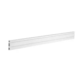 Rail de fixation de bureau Slatwall KIMEX 120cm Blanc - 1