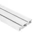 Rail de fixation de bureau Slatwall KIMEX 120cm Blanc - 3