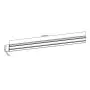 Rail de fixation de bureau Slatwall KIMEX 120cm Blanc - 4