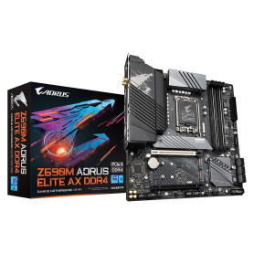 Carte Mère Gigabyte Z690M AORUS ELITE AX DDR4 mATX LGA1700 DDR4 - 1